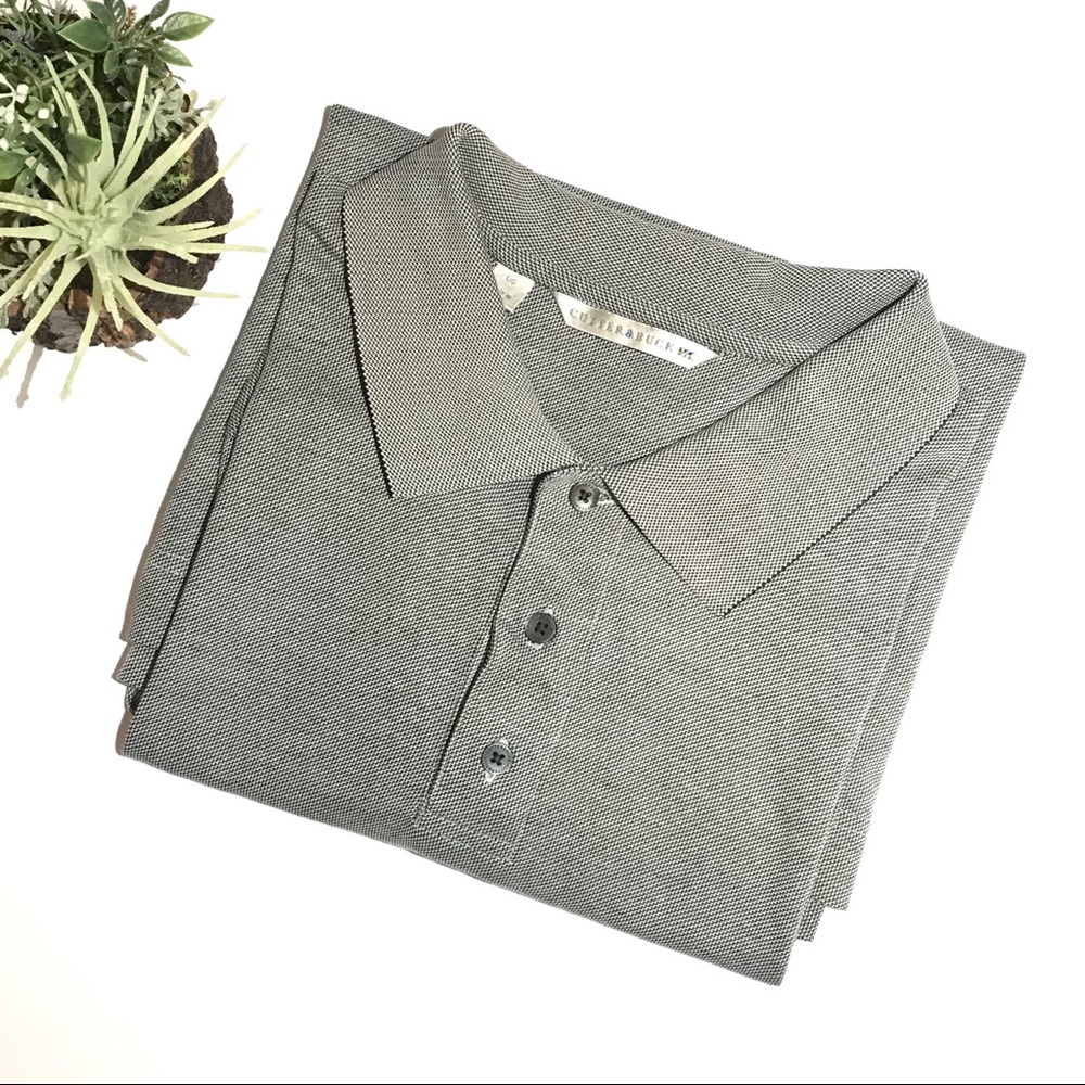 Cutter & Buck Pima Cotton Grey Men’s Polo